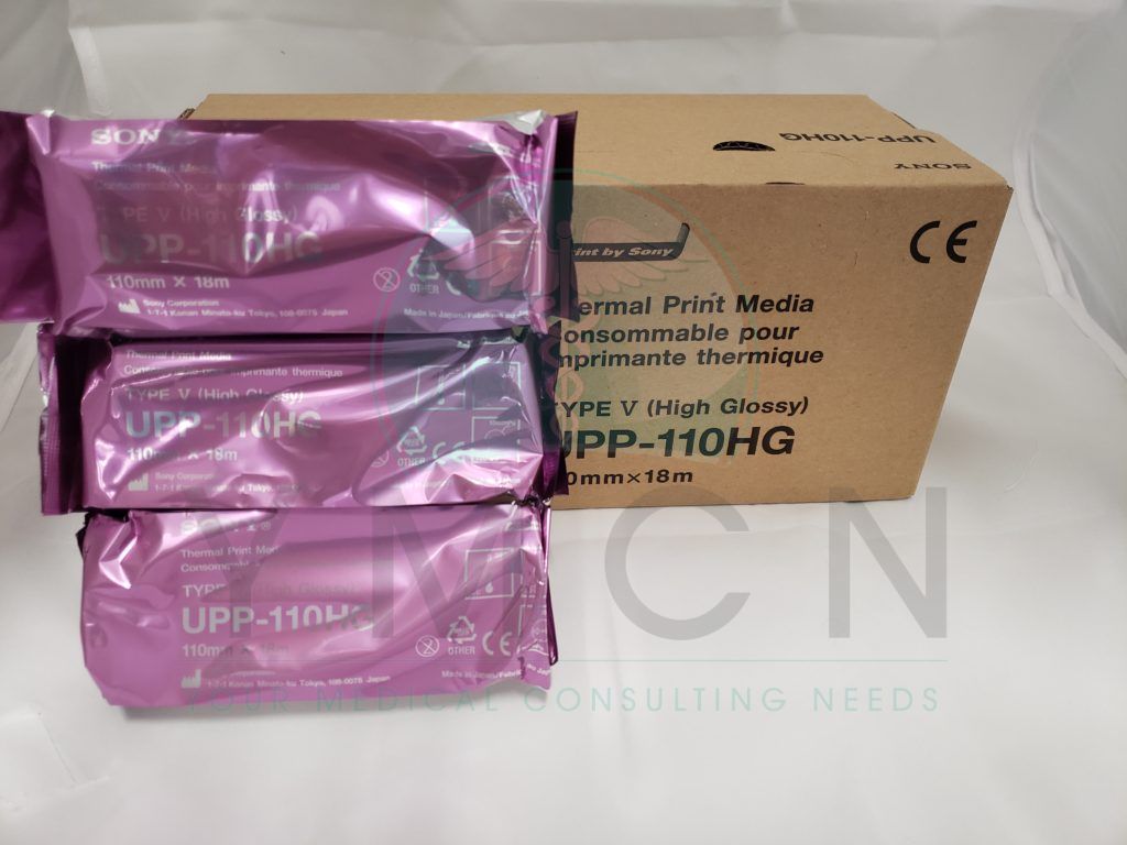 Sony UPP 110-HG Thermal Printing Paper - Box 10 Rolls