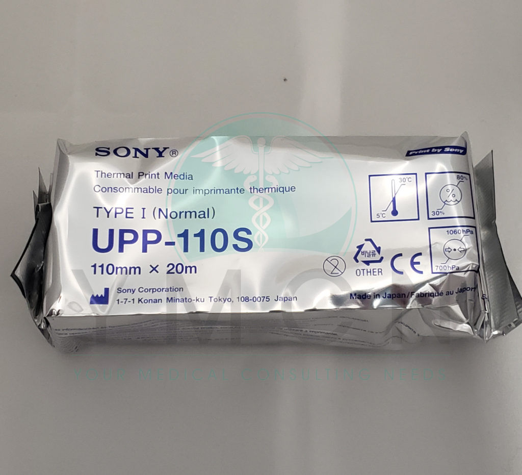 Sony UPP 110-S Standard Thermal Printing Paper - Box 10 Rolls