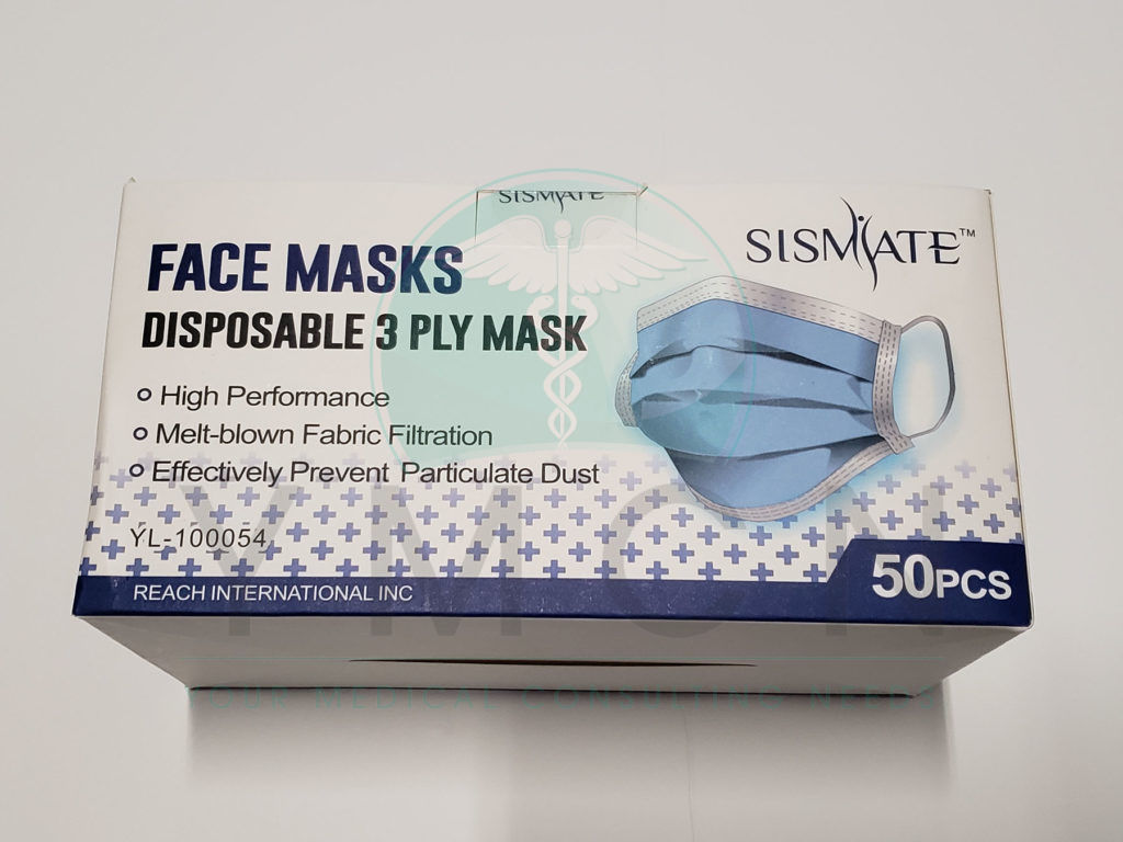 Face Mask, 3PLY Blue